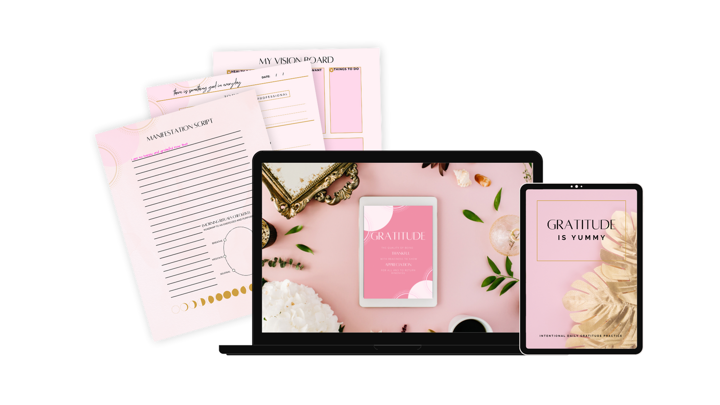 Gratitude is Yummy Digital Journal Download