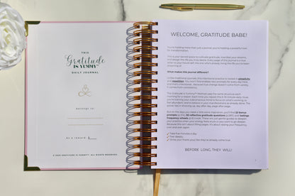 Gratitude is Yummy™ Journal - The Physical Edition (Bundle of 2)