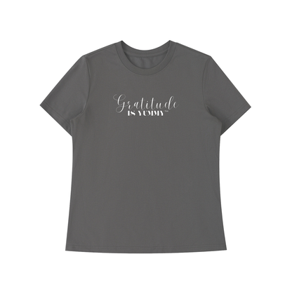 Gratitude Is Yummy™ Essential Tee Dark Colors