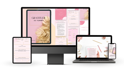 Gratitude is Yummy Digital Journal Download