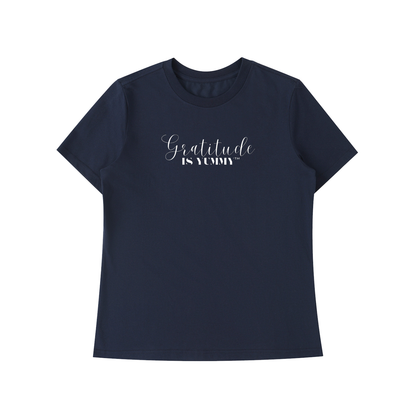 Gratitude Is Yummy™ Essential Tee Dark Colors