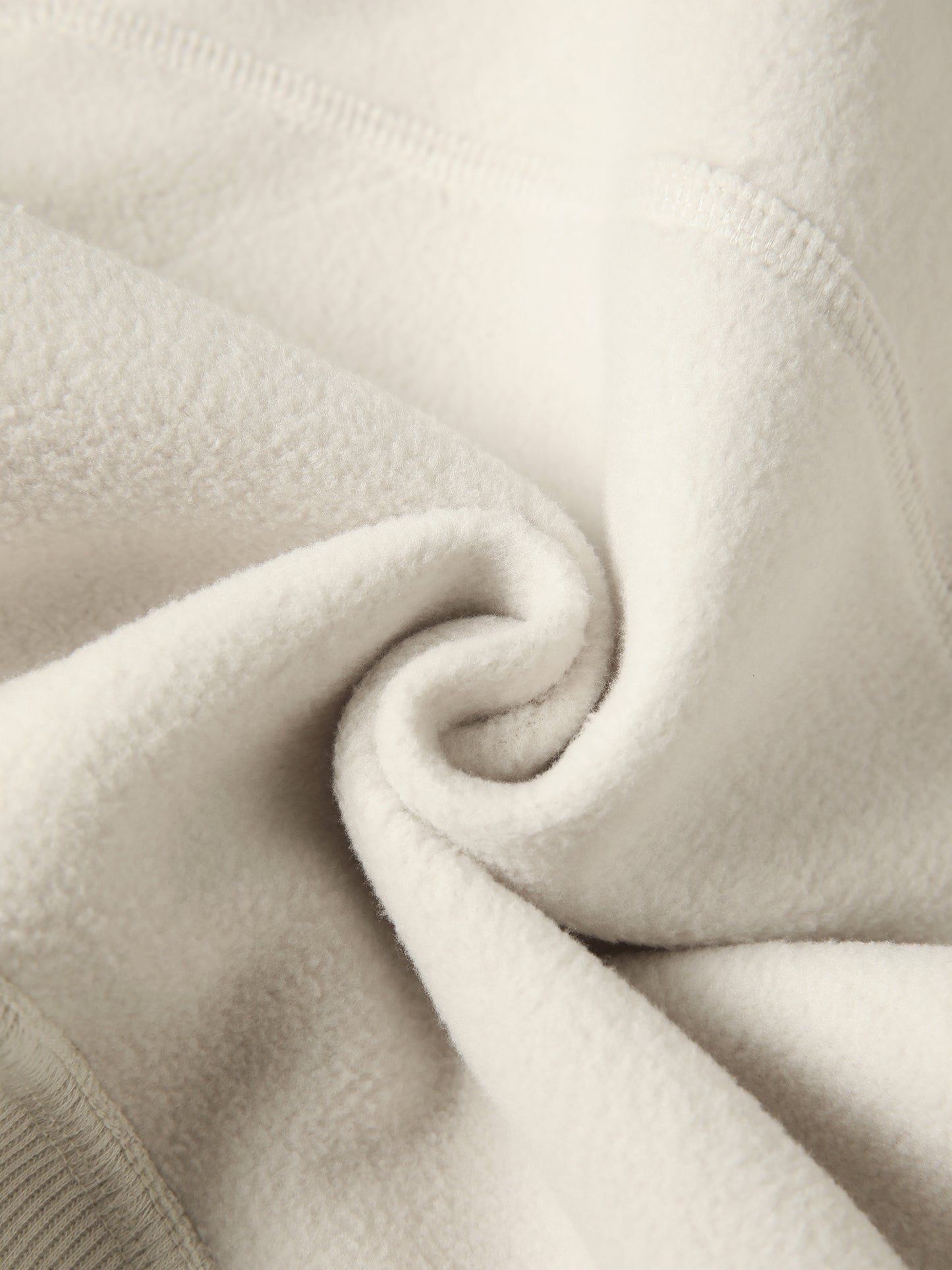 Gratitude Babe™ "Soft Rich Life" Cropped Half-Zip Sweatshirt