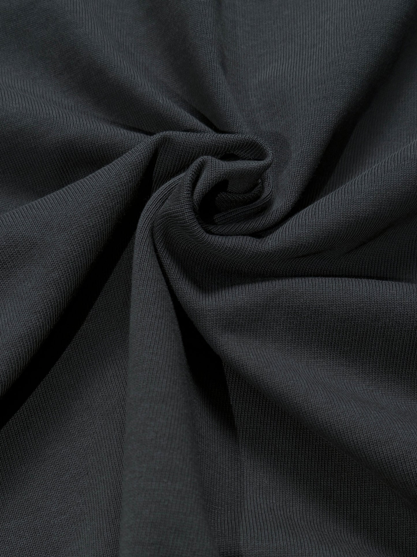 Gratitude Babe™ I Am The Magic Heavyweight Knitted Round Neck Tee Black